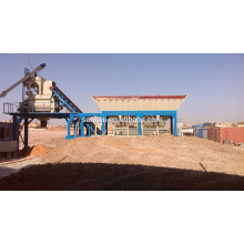 35m3/h mobile concrete batching plant